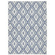 Kusový koberec Twin-Wendeteppiche 103137 blau creme – na ven i na doma