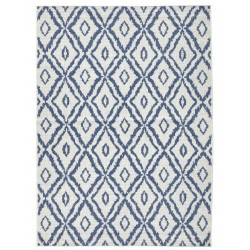 Kusový koberec Twin-Wendeteppiche 103137 blau creme