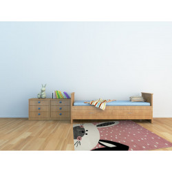 Dětský koberec Kiddo F0131 pink