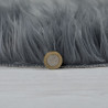 Kusový koberec Faux Fur Sheepskin Charcoal