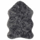 Kusový koberec Faux Fur Sheepskin Charcoal