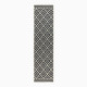 Kusový koberec Florence Alfresco Moretti Black/Beige – na ven i na doma