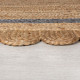 Kusový koberec Grace Jute Natural/Grey