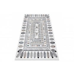 Dětský kusový koberec Fun Teepee cream