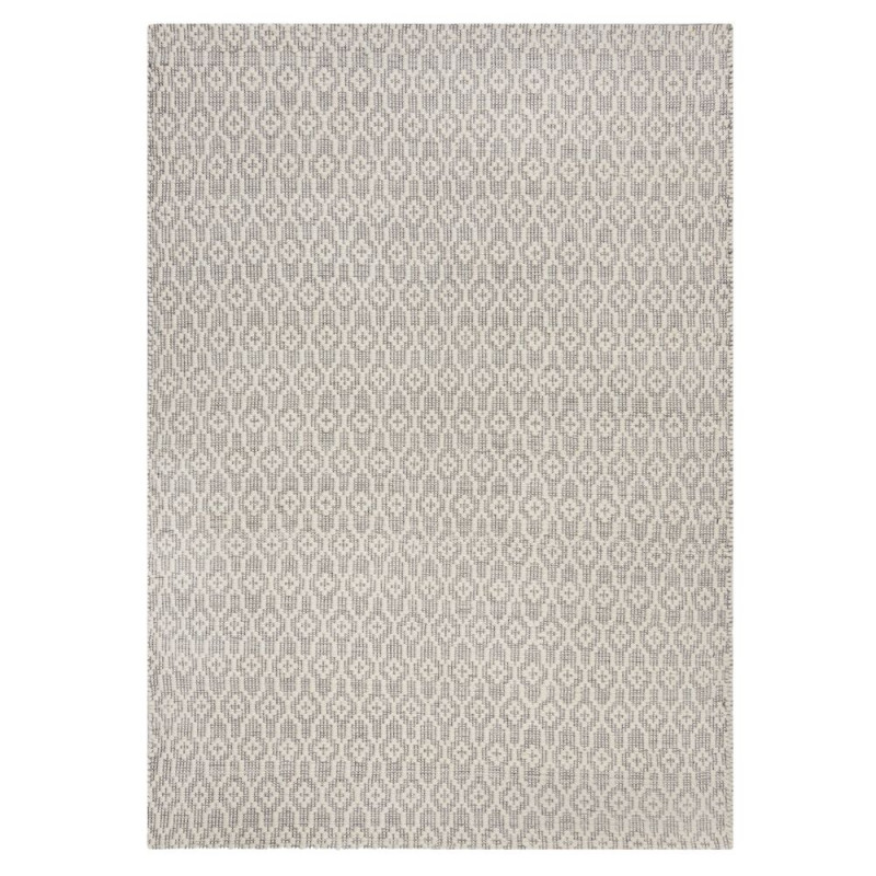 Kusový koberec Nur Wool Dream Grey/Ivory
