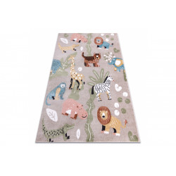Dětský kusový koberec Fun Africa beige