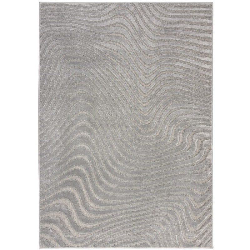 Kusový koberec Patna Channel Silver