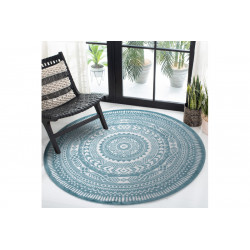 Kusový koberec Napkin blue kruh