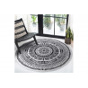 Kusový koberec Napkin grey kruh