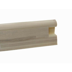 DOPRODEJ: Soklová podlahová lišta SLK50 W173 Woodstock weis