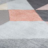 Kusový koberec Zest Icon Geometric Terracotta
