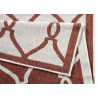 AKCE: 120x170 cm Kusový koberec Twin-Wendeteppiche 103120 terra creme – na ven i na doma