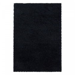 AKCE: 60x110 cm Kusový koberec Sydney Shaggy 3000 black