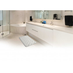 Protiskluzová koupelnová předložka 3D 7288 sand