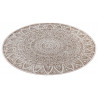 Kusový koberec Mujkoberec Original Nora 105453 Linen kruh – na ven i na doma