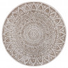 Kusový koberec Mujkoberec Original Nora 105453 Linen kruh – na ven i na doma