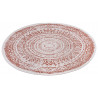 Kusový koberec Mujkoberec Original Nora 105484 Cayenne kruh – na ven i na doma