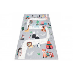 Dětský kusový koberec Bambino 2160 Indian grey
