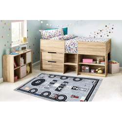 Dětský kusový koberec Bambino 2279 Hopscotch grey