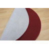 Kusový koberec Astra červená kruh