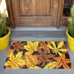 Rohožka Kokos Listy - na ven i na doma