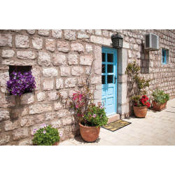 Rohožka Kokos + guma vlnky - na ven i na doma