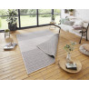 AKCE: 80x250 cm Kusový koberec Twin Supreme 103772 Grey/Cream – na ven i na doma