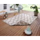 Kusový koberec Twin-Wendeteppiche 105481 Linen – na ven i na doma