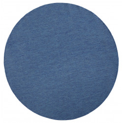 Kusový koberec Twin-Wendeteppiche 103100 blau creme kruh