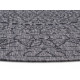 Kusový koberec Twin-Wendeteppiche 105476 Night Silver kruh – na ven i na doma