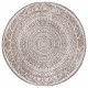Kusový koberec Twin Supreme 105498 Linen kruh – na ven i na doma