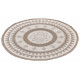 Kusový koberec Twin Supreme 105444 Jamaica Linen kruh – na ven i na doma