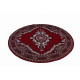 Kusový koberec Sahara SAH 102 red kruh 