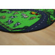 Dětský kusový koberec Farma II. kulatý