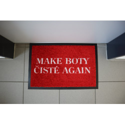 EXKLUSIVNĚ: Rohožka od TMBK: MAKE BOTY ČISTÉ AGAIN - na ven i na doma