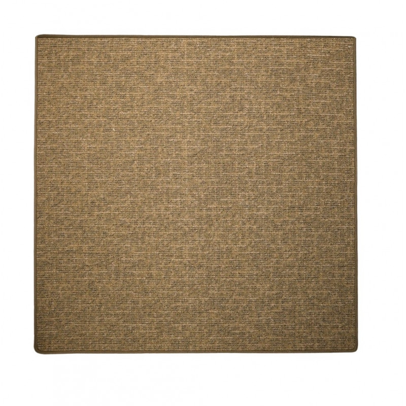 Kusový koberec Alassio zlatohnědý čtverec