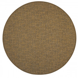 Kusový koberec Alassio zlatohnědý kulatý