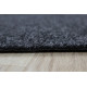 Metrážový koberec Rambo 15 černý, zátěžový