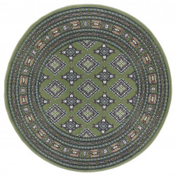 Kusový koberec Mirkan 105501 Green kruh