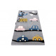 Dětský kusový koberec Petit Toys cars grey