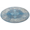 Kusový koberec Gloria 105516 Sky Blue kruh