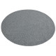 Kusový koberec Braided 105551 Light Grey kruh – na ven i na doma
