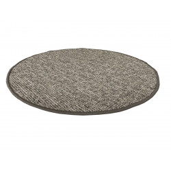 Kusový koberec Alassio hnědý kruh