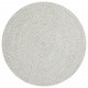 Kusový koberec Braided 105553 Light Melange kruh – na ven i na doma