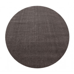 AKCE: 160x160 (průměr) kruh cm Kusový koberec Ata 7000 mocca kruh