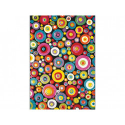AKCE: 120x170 cm Kusový koberec Relief 22842-110 Multicolor