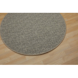 Kusový koberec Alassio šedobéžový kruh