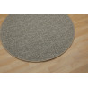 Kusový koberec Alassio šedobéžový kruh