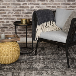 DOPRODEJ: 120x170 cm Kusový koberec Tilas 244 Grey – na ven i na doma