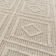 Kusový koberec Patara 4956 Beige – na ven i na doma